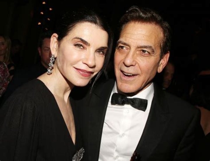 Are julianna margulies and george clooney friends?