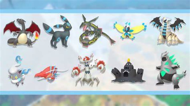 Are pokemon shiny in the overworld pokemon go?