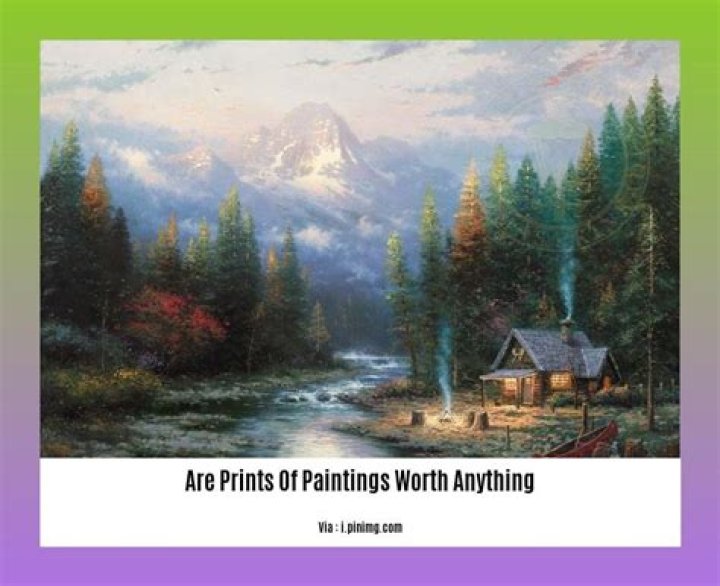 Are prints worth anything?