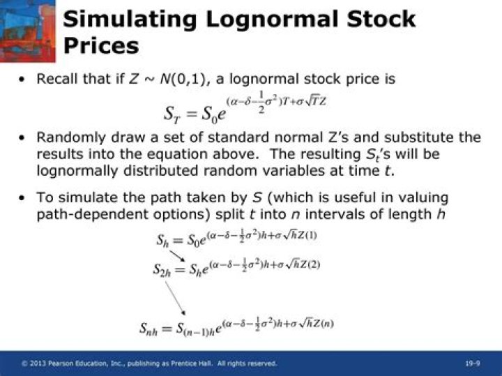 Are stock returns lognormally distributed?