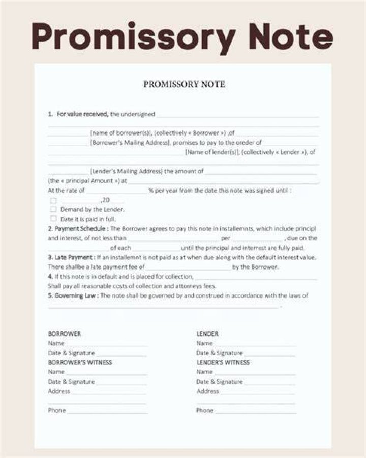 Can a promissory note be forgiven?