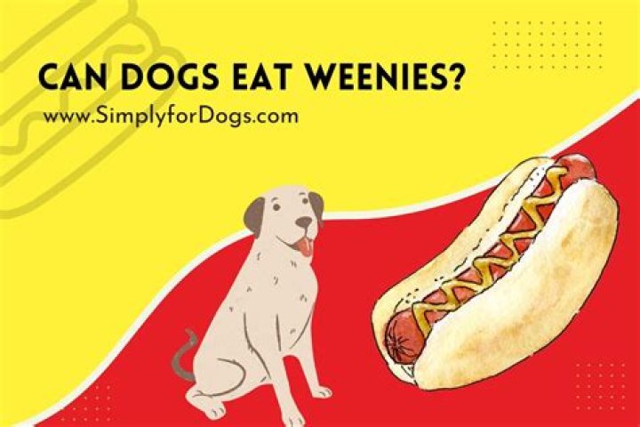 Can dogs eat weenies?