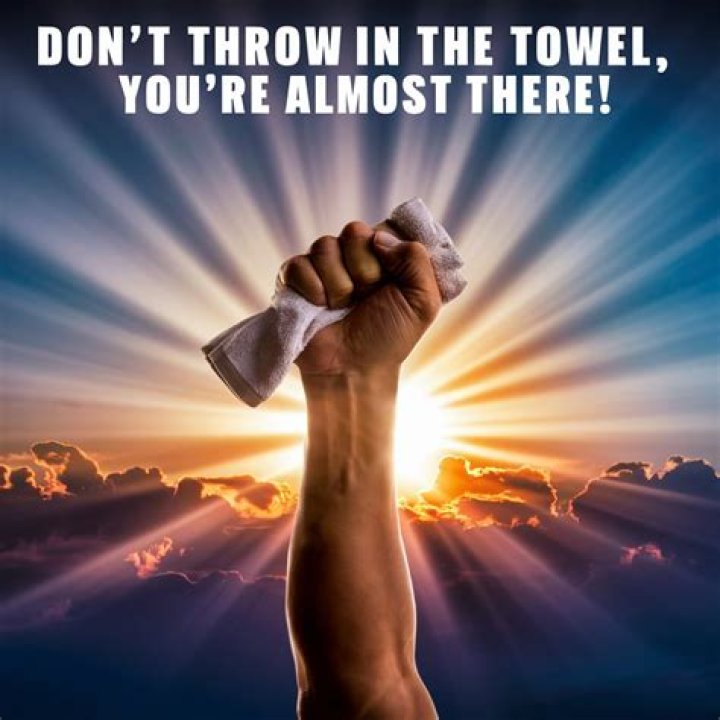 Could throw in the towel?