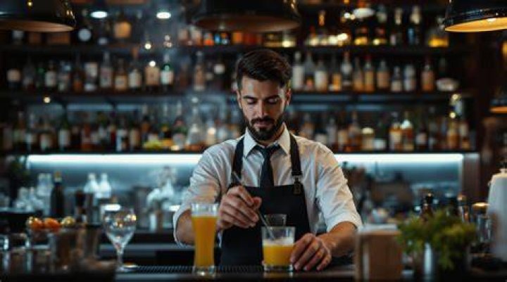Did aoc work as a bartender?
