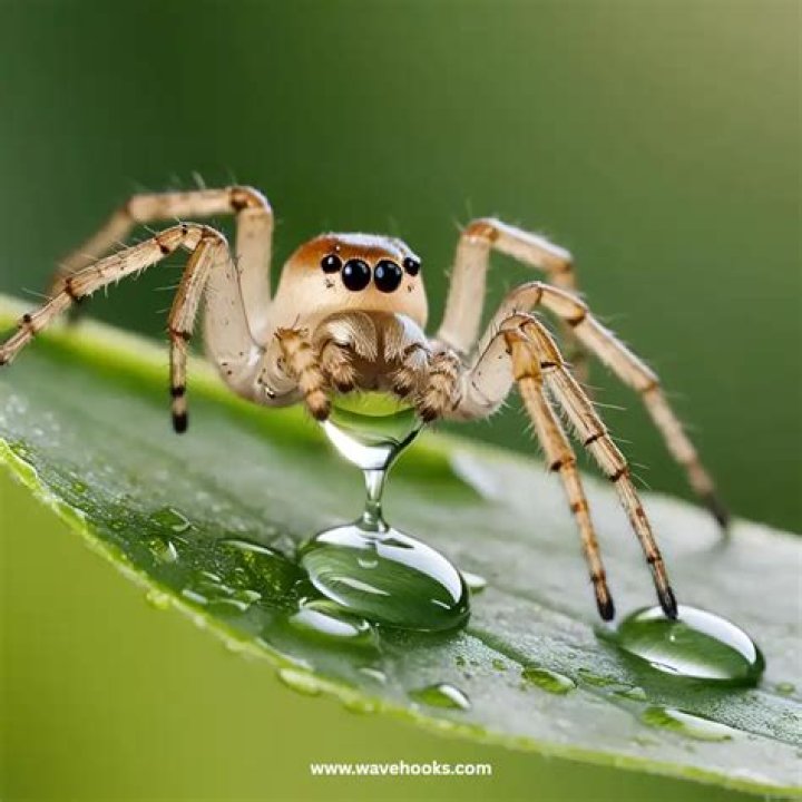 Do spiders drink water?