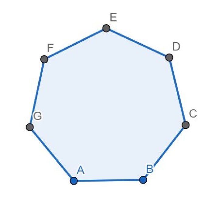 Do you call a seven sided shape?