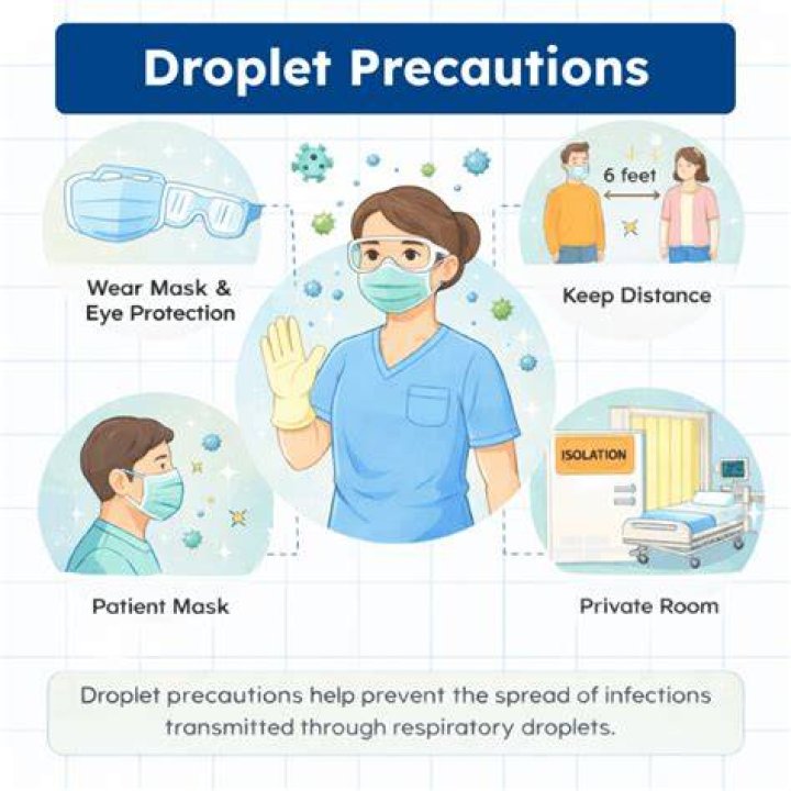 Do you need a gown for droplet precautions?