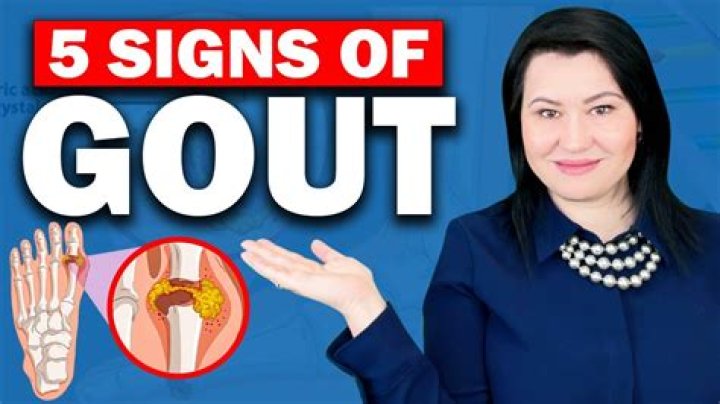 Does gout go from one foot to the other?