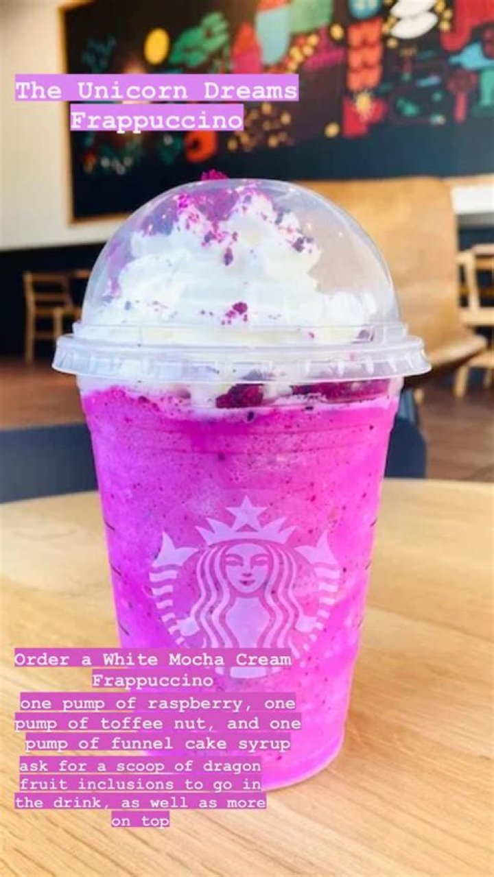 Does starbucks unicorn drink have caffeine?