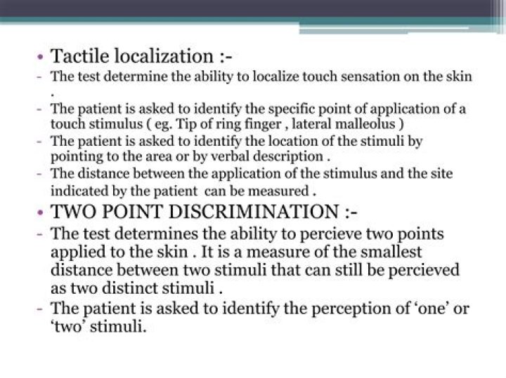 Does tactile localization improve?
