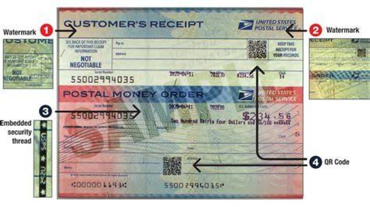 For a money order who is the purchaser?