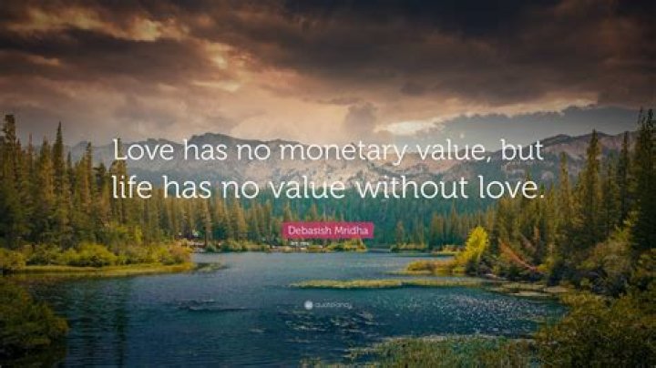 Has no monetary value?