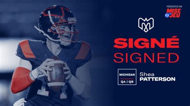 Has shea patterson been signed?