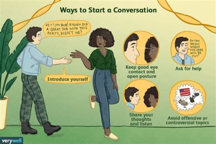 How carry on a conversation?