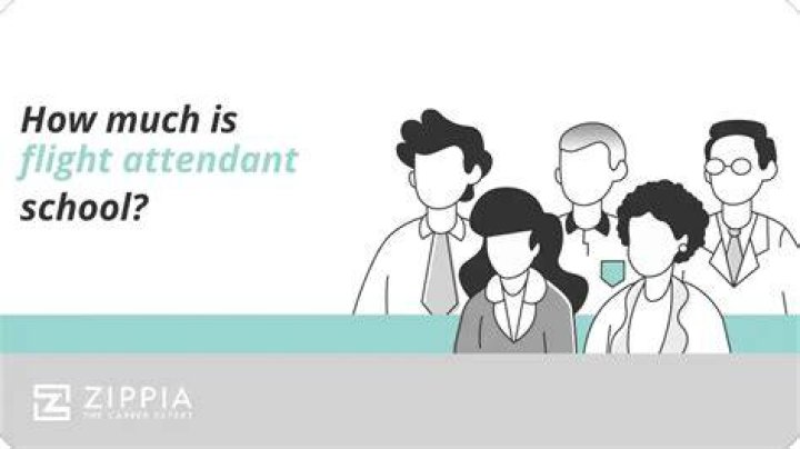 How much is flight attendant school?