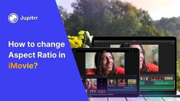 How to change aspect ratio in imovie?