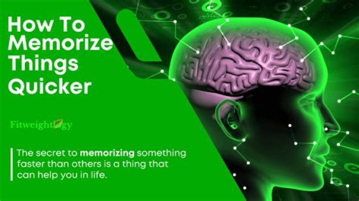 How to memorize something?