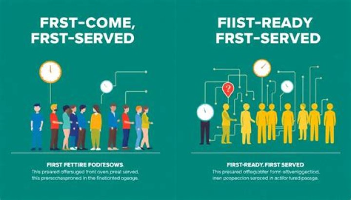 In on first come first served basis?