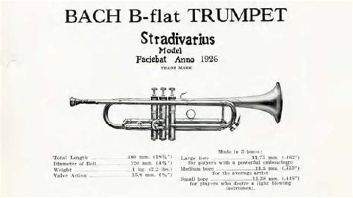 Is bach stradivarius trumpet?