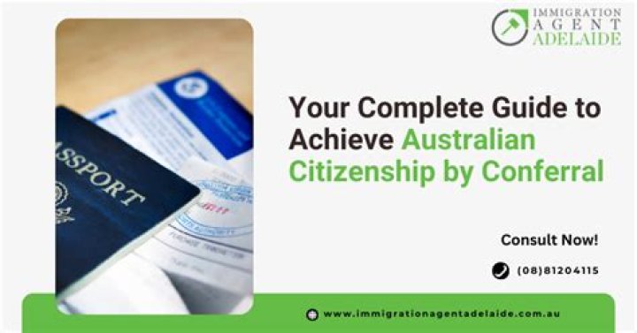 Is citizenship by conferral?
