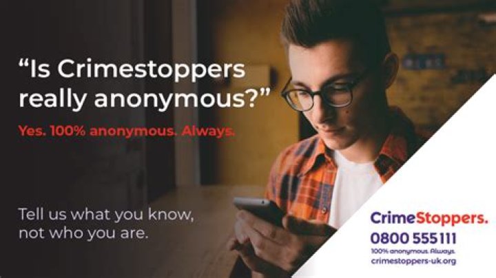 Is crimestoppers really anonymous?