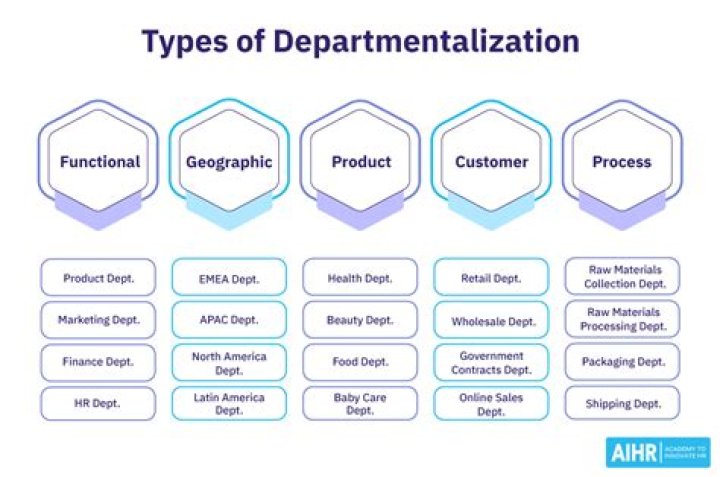 Is departmentalization a word?