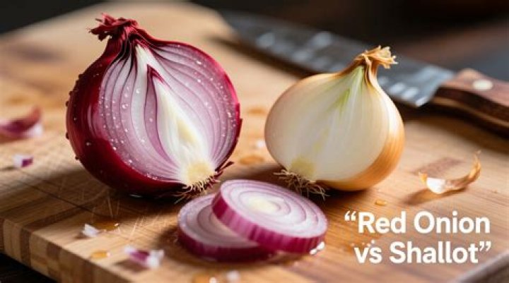 Is shallot same as red onion?