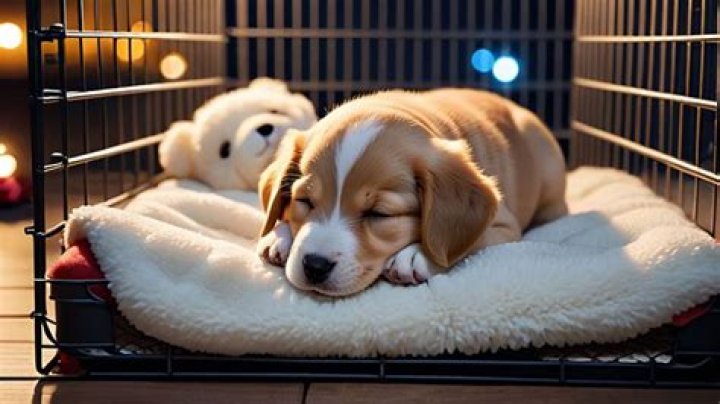 Should i use puppy pads at night?