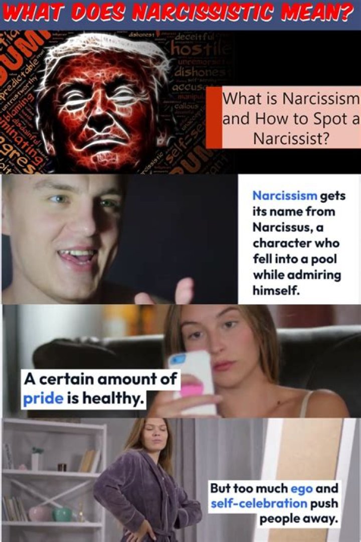 Was does narcissistic mean?