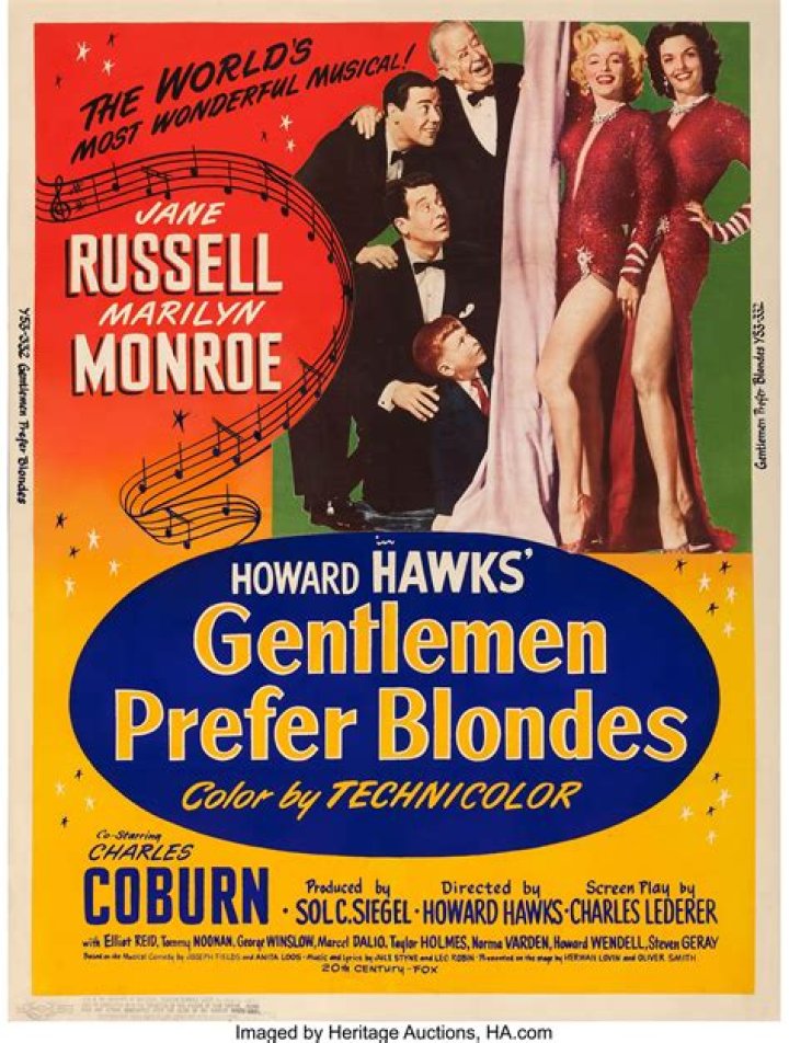Was gentlemen prefer blondes colorized?