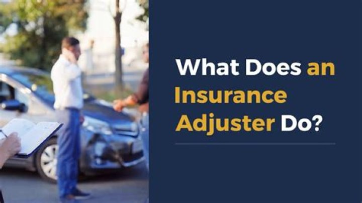 What does an insurance adjuster do?