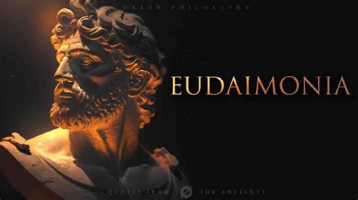 What does the athenian concept of eudaimonia mean?