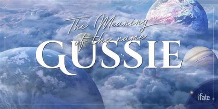 What does the name gussie mean?