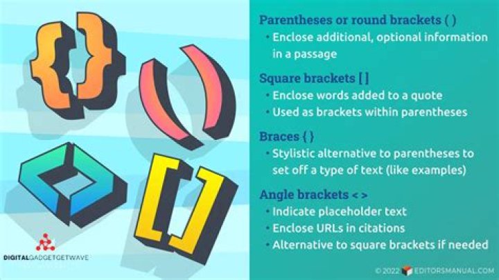 What does unbracketed mean?
