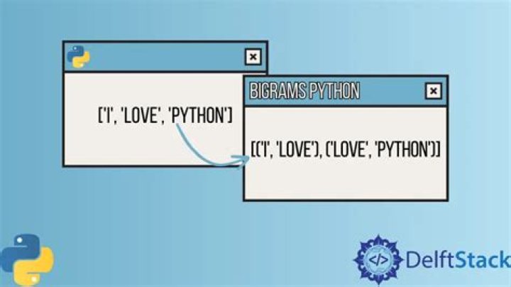 What is bigrams in python?