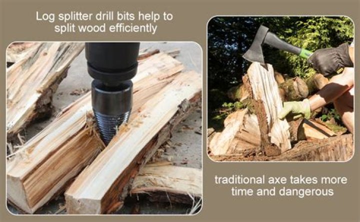 What size log splitter to split oak?