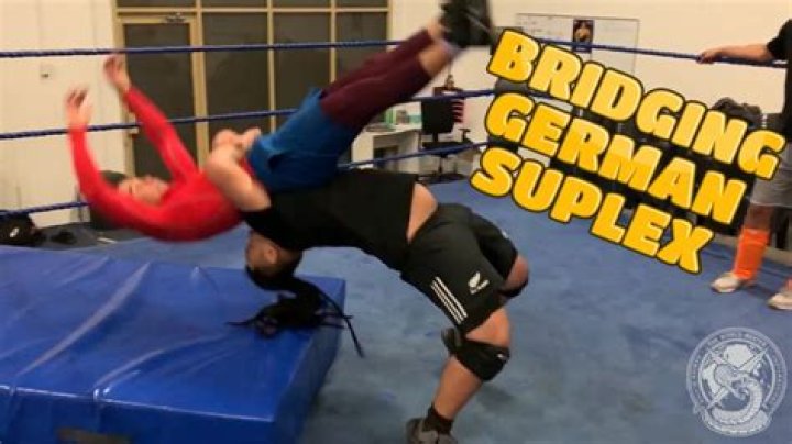 Whats a german suplex?