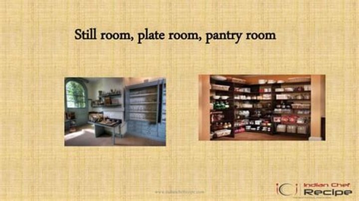 Whats a still room?