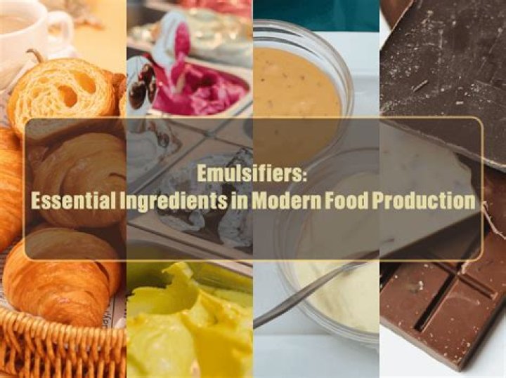 Whats an emulsifier in food?