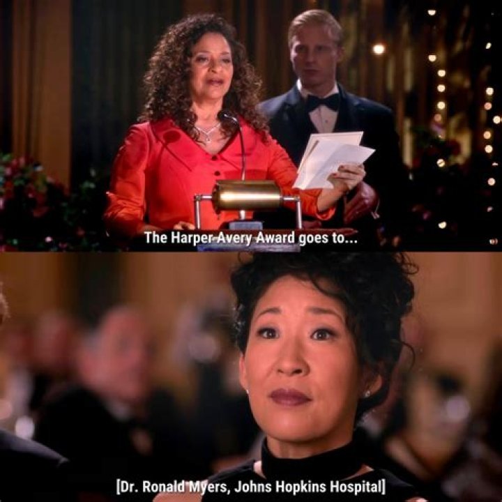 When meredith wins harper avery?
