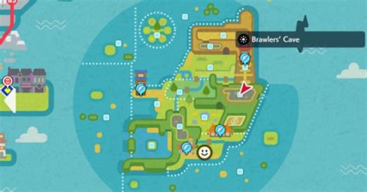 Where is brawlers cave in pokemon sword?