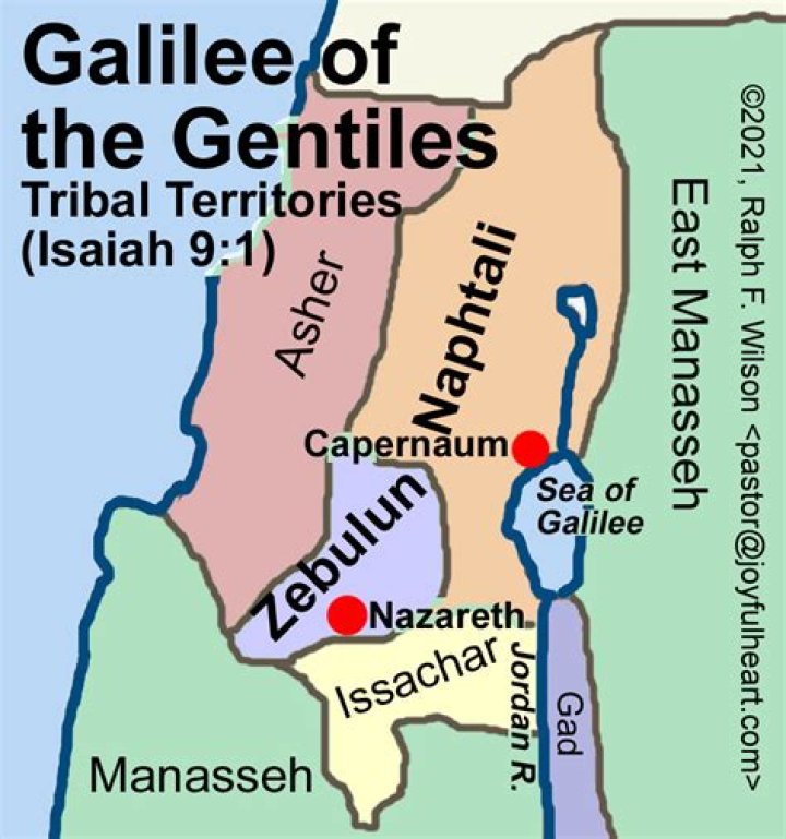 Where is zebulun and naphtali located?