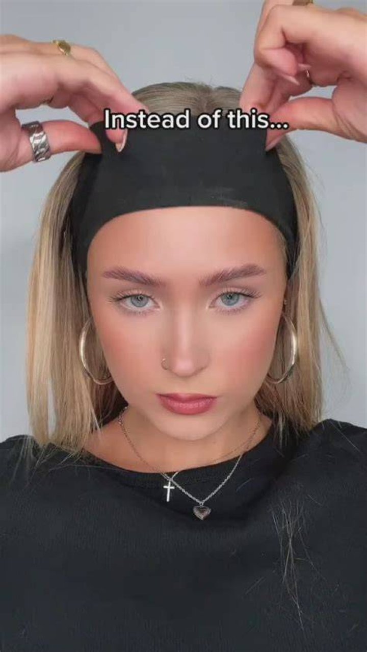 Where to hang headbands?