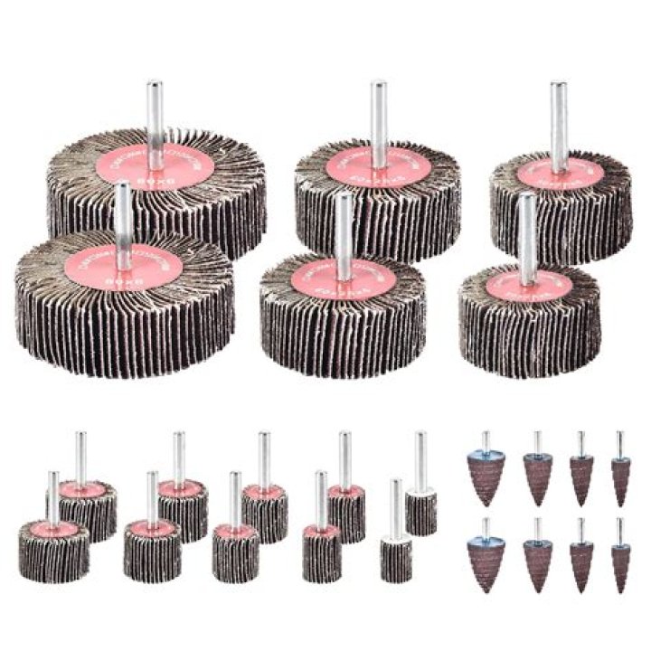 Which abrasive is used for grinding die steel?