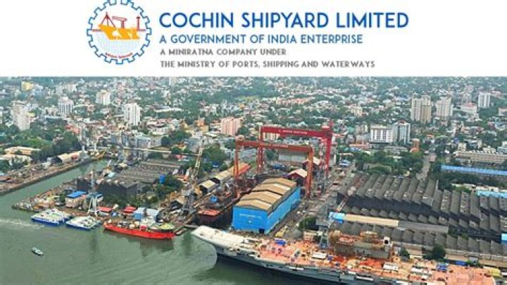 Which is cochin shipyard first ship?