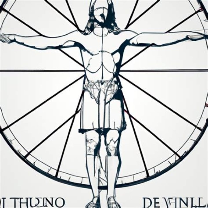 Which renaissance artist drew the vitruvian man?