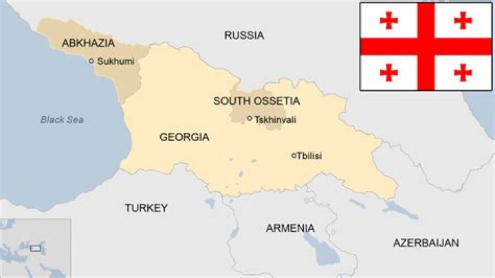 Who are georgians related to?