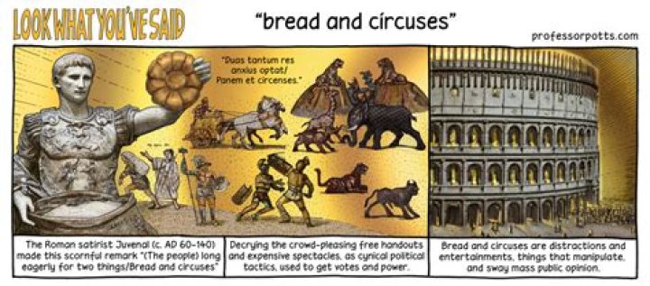 Who said bread and circuses?