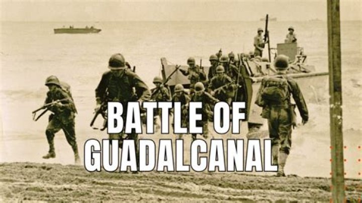 Why did the battle of guadalcanal happen?