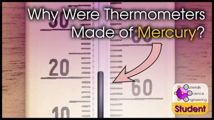 Why mercury is used in thermometer?